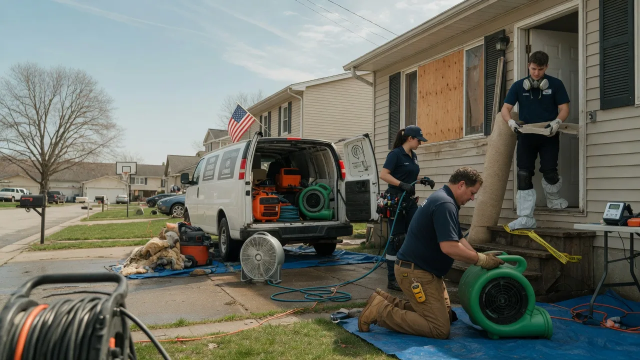 Water Damage Restoration in Lake Nebagamon, WI near me